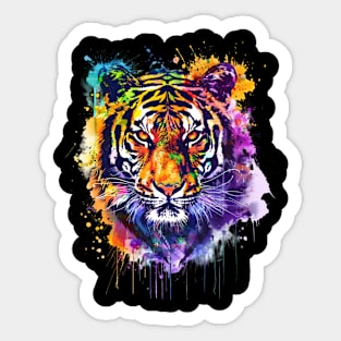 Endangered Tiger Species Sticker